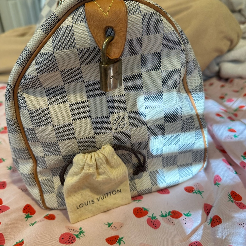 Authentic Louis Vuitton Azure 30 speedy 💼 - Picture 4 of 12